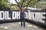 Farhan Akhtar at Dil Dhadakne Do music launch in Mumbai on 3rd May 2015